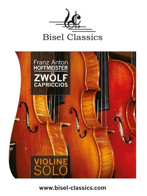 cover image of Zwölf Capriccios für Violine Solo